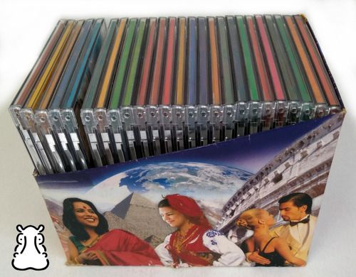 Box 15 Cds A Música Do Mundo Caras Alemanha Brasil Argentina