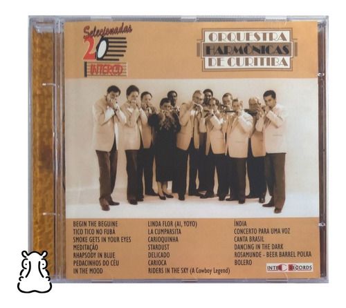 Cd Orquestra Harmonicas De Curitiba - 20 Selecionadas - Hm