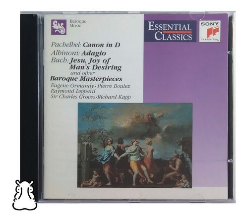 Cd Vários - Baroque Masterpieces Essential Classics 1997