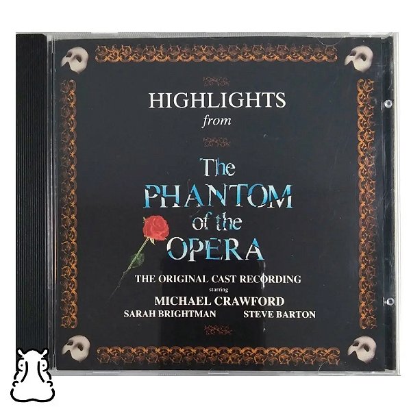 CD Highlights The Phantom Of The Opera - Importado - Hm