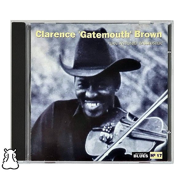 CD Clarence Gatemouth Brown - Mestres do Blues N° 17 - Hm