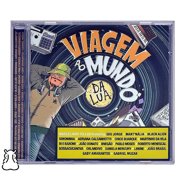 CD Marcelinho Da Lua Viagem Ao Mundo Da Lua - Lacrado - Hm