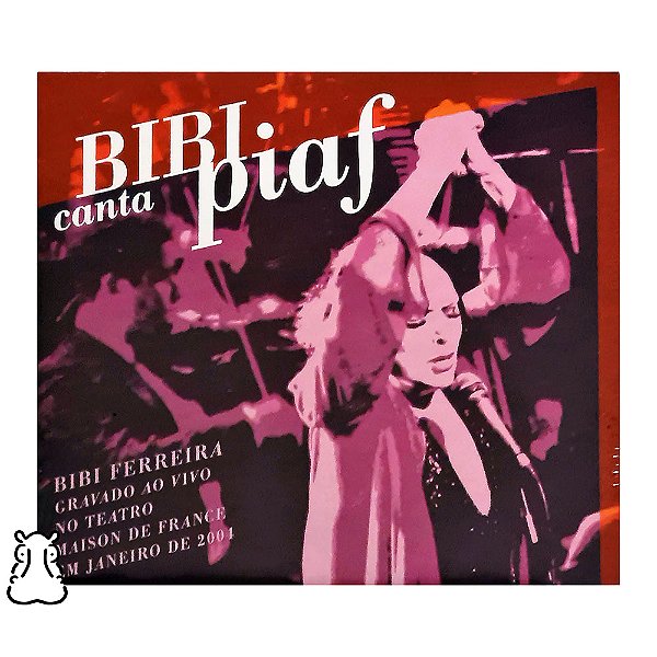 CD Bibi Ferreira Canta Piaf - Ao Vivo - Novo Lacrado - Hm