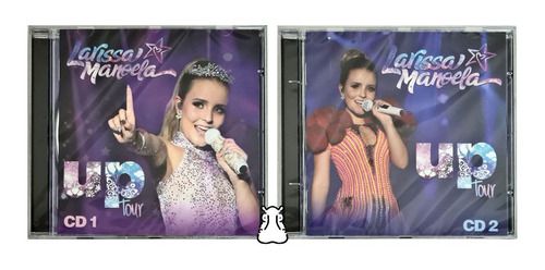 2 CDs Larissa Manoela - Up Tour 1 e 2 - Novos Lacrados - Hm