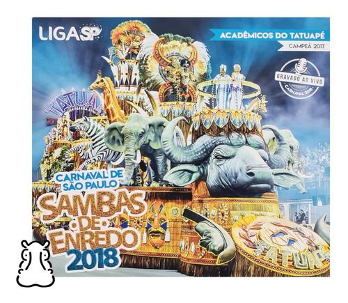 CD Sambas De Enredo 2018 - Carnaval De SP - Duplo - Hm