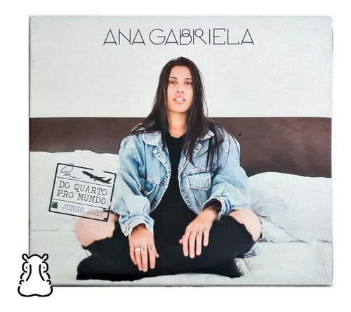 Cd Ana Gabriela Do Quarto Pro Mundo Novo Lacrado