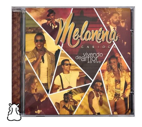 Cd Melanina Carioca Vivendo De Amor Ao Vivo Novo Lacrado