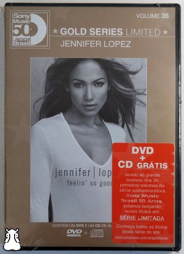 Dvd + Cd Jennifer Lopez - Gold Series Limited 2002 Lacrado