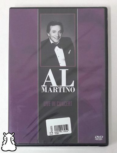 Dvd Al Martino Live In Concert Volare Feelings Novo