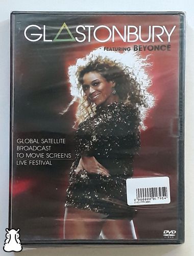 Dvd Beyoncé Glastonbury Live Festival Novo