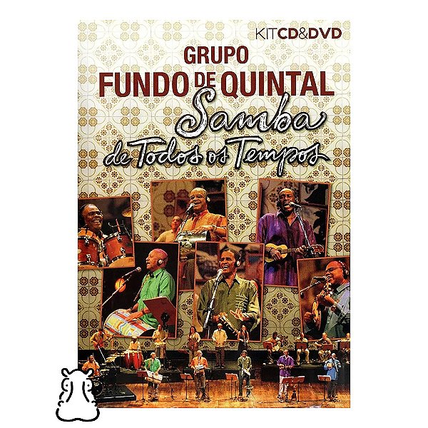 CD + DVD Fundo De Quintal Samba De Todos Os Tempos Novo - Hm