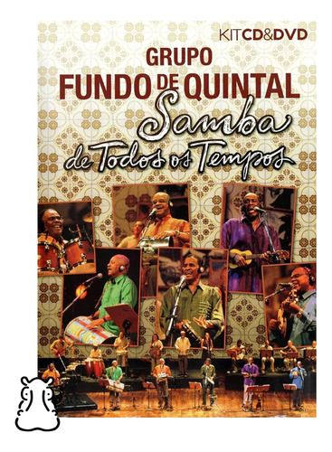 Dvd Fundo De Quintal, O Quintal Do Samba - Original Lacrado