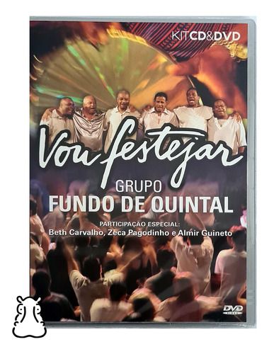 Cd + Dvd Grupo Fundo De Quintal Vou Festejar Novo Lacrado