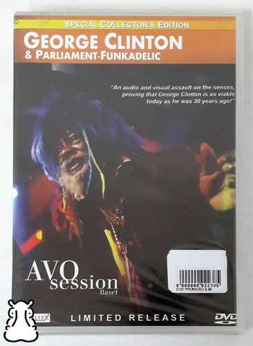 Dvd George Clinton & Parliament Funkadelic Avo Session Basel