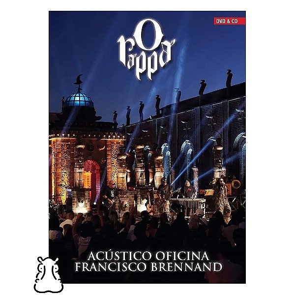 CD + DVD O Rappa - Acústico Oficina Francisco Brennand Novo - Hm