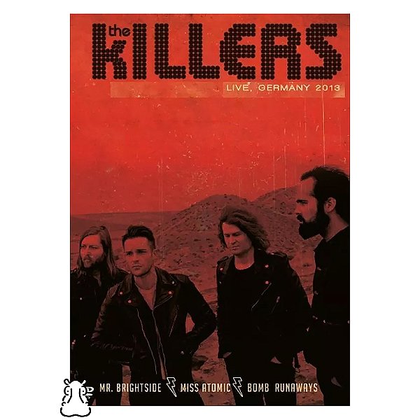 DVD The Killers - Live Germany 2013 - Novo Lacrado - Hm