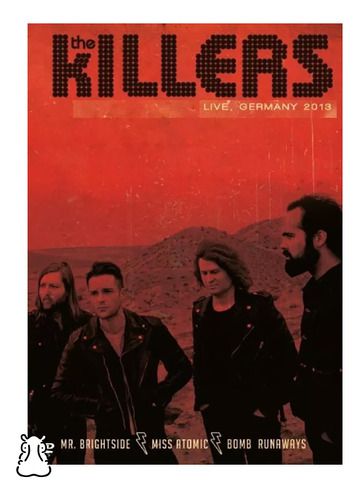 Dvd The Killers Live Germany 2013 Novo Lacrado