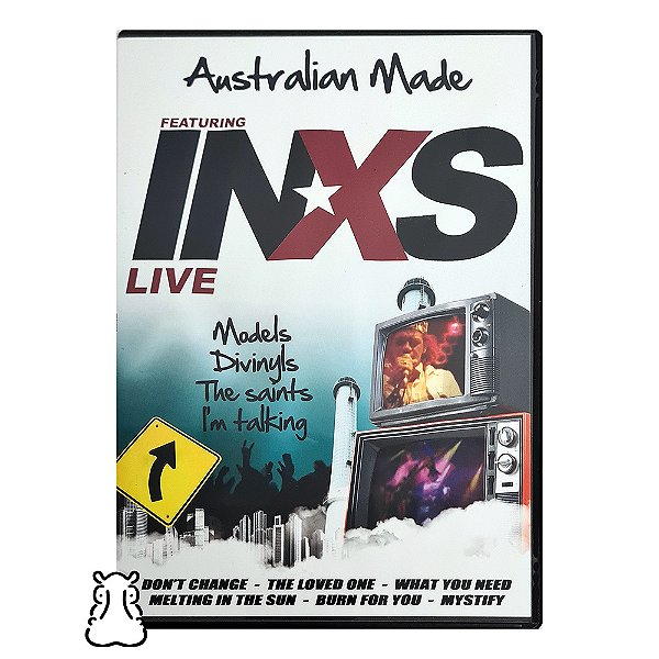 DVD Inxs - Live Australian Made - Novo - Hm