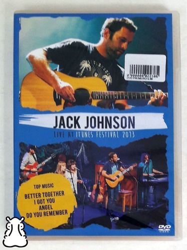 Dvd Jack Johnson Live At Itunes Festival London 2013