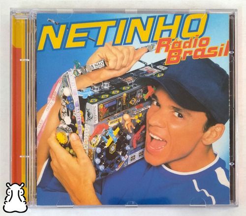 Cd Netinho Rádio Brasil Som Na Caixa Lugar Nenhum Bem Longe