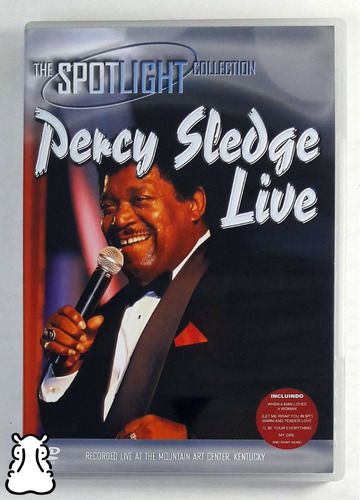 Percy Sledge Dvd Live The Spotlight Collection Novo Lacrado