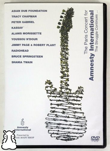 Dvd The Paris Concert For Amnesty International