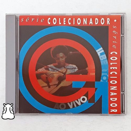 Cd Gilberto Gil Ao Vivo Série Colecionador Millennium 1974