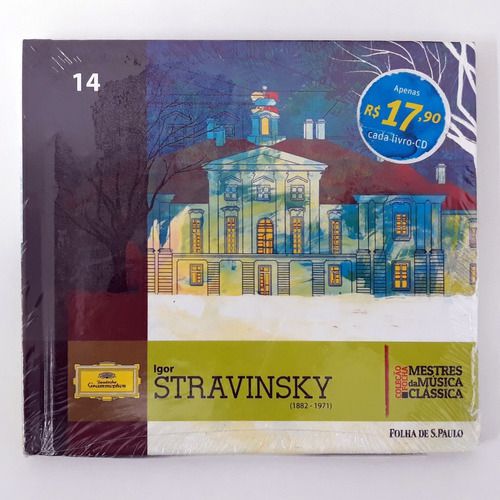 Cd Coleção Mestres Música Clássica Folha Igor Stravinsky 14