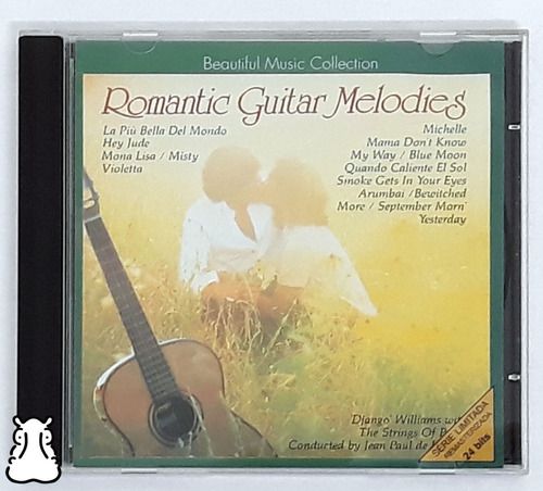 Cd Romantic Guitar Melodies Hey Jude Blue Moon Yesterday