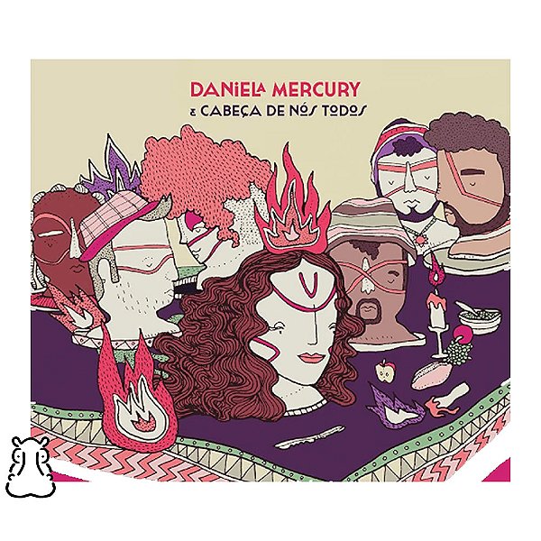 CD Daniela Mercury & Cabeça De Nós Todos - Novo Lacrado - Hm