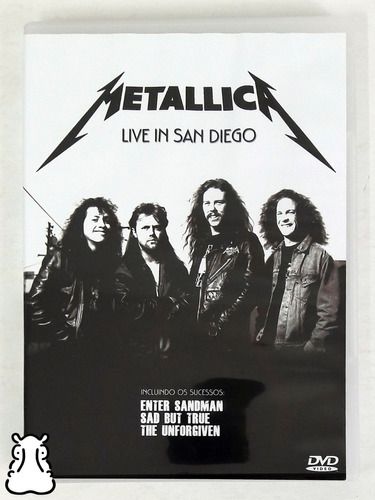 Dvd Metallica Live In San Diego