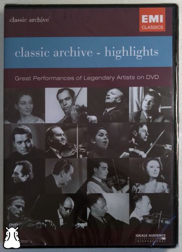 Dvd Vários - Classic Archive - Highlights 2005 Novo Lacrado