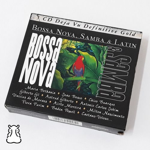 Box 5 CDs Bossa Nova Samba & Latin - Importado Itália - Hm