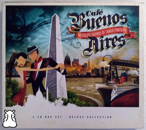 Cd Café Buenos Aires Nostalgic Tango Porteño Triplo 2011