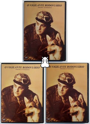 3 Dvds Série - O Vigilante Rodoviário Vol. 1 - 3 - 4