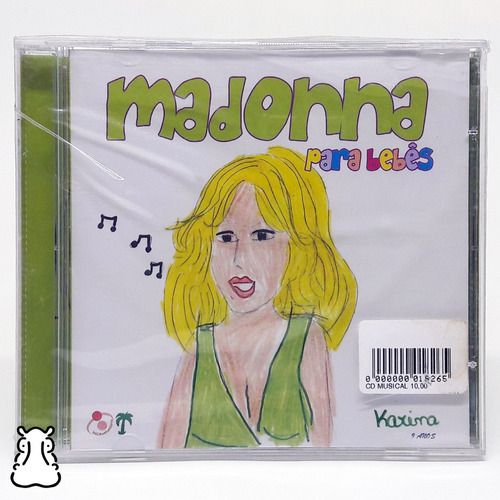 Cd Madonna Para Bebês Like A Prayer Express Yourself Novo