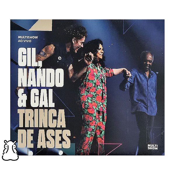 CD Gil, Nando & Gal - Trinca De Ases Duplo Novo Lacrado - Hm