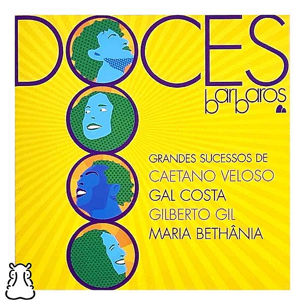 Cd Doces Bárbaros Caetano Gil Gal Bethânia Coletânea Novo Hm