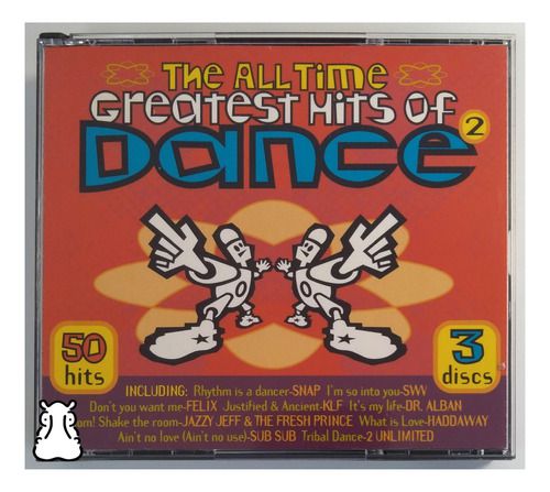 Box 3 CDs The All Time Greatest Hits Dance 2 Importado - Hm