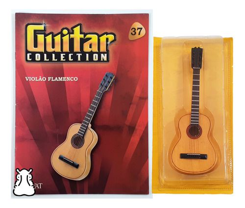 Miniatura Salvat Ed 37 - Violão Flamenco + Suporte