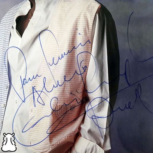 Lp Emílio Santiago Aquarela Brasileira Vinil Autografado