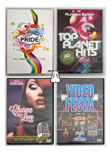 4 Dvds Pride Video Classics - Charme In Love - Top Planet