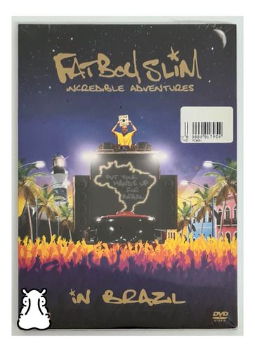 Dvd Fatboy Slim Incredible Adventures In Brazil 2007