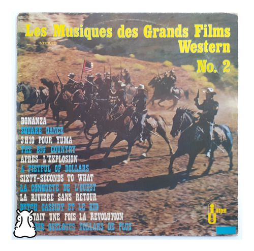 Lp Trilha Sonora Mario Cavallero Film Western N 2 Vinil 1982