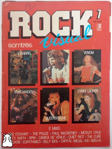 Revista Somtrês Editora Três - Rock Visual 7 Mick Jagger