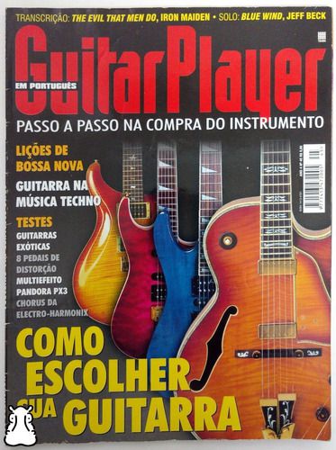 Revista Guitar Player N° 45 Ano 4 Iron Maiden Solo Jeff Beck
