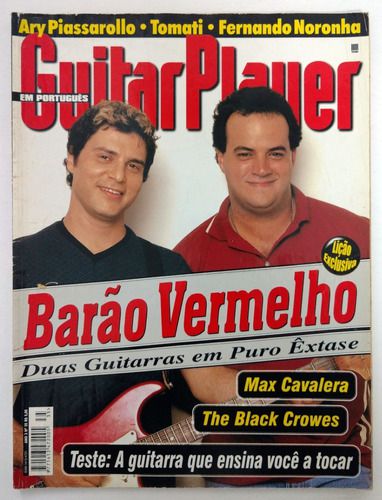 Revista Guitar Player N° 35 Ano 3 Barão Vermelho Black Crowe