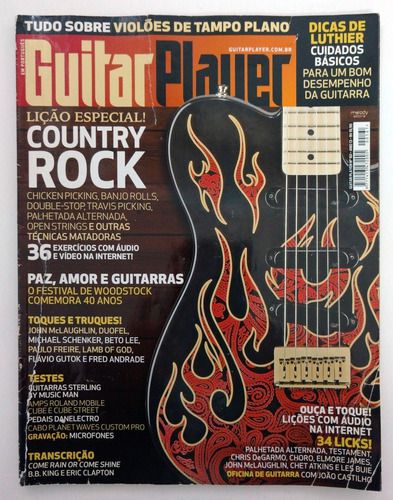 Revista Guitar Player N° 161 Ano 13 Country Rock Duofel