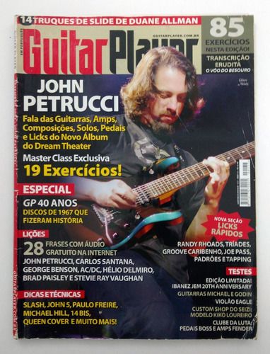 Revista Guitar Player 137 Ano 12 John Petrucci Randy Rhoads