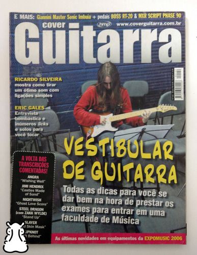 Revista Cover Guitarra N° 142 Vestibular De Guitarra